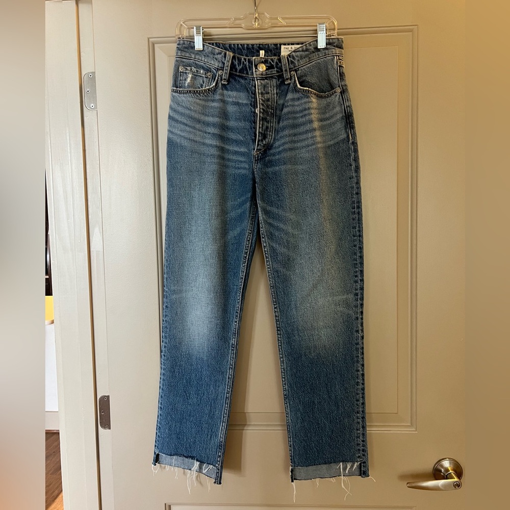 Rag & bone Nina high rise ankle cigarette pants